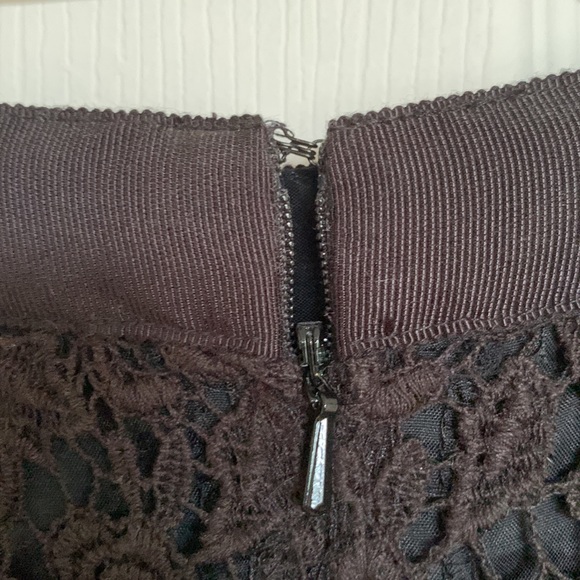 Anthropologie black lace pencil skirt - Picture 5 of 6